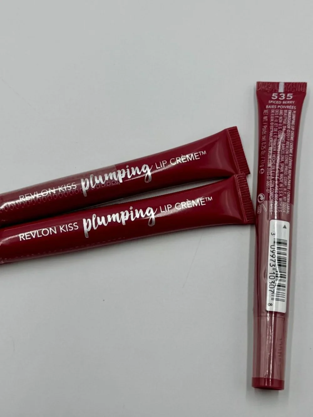 38 Pieces Revlon Kiss Plumping Lip Creme Bundle - 10 Different Colors -
